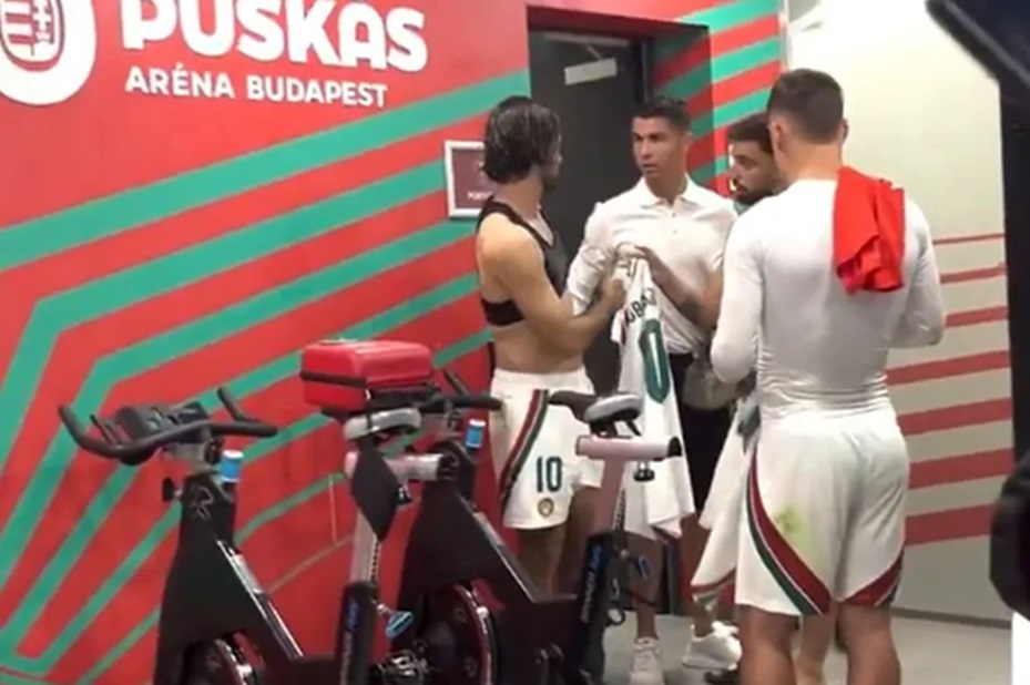 Gospodski potez Kristijana Ronalda: Evo šta je obećao kapitenu Mađarske ispred svlačionice (Video)