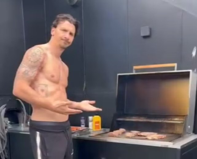 Ne možeš biti veći Balkanac od ovog: Pogledajte kako Ibrahimović sprema roštilj, ovaj klip su vidjeli milioni (VIDEO)