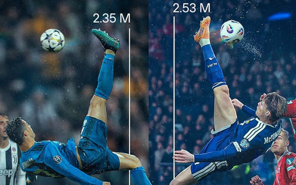 McTominay je nadmašio čak i Ronaldov genijalni potez: Pogledajte makazice koje prkose zakonima fizike