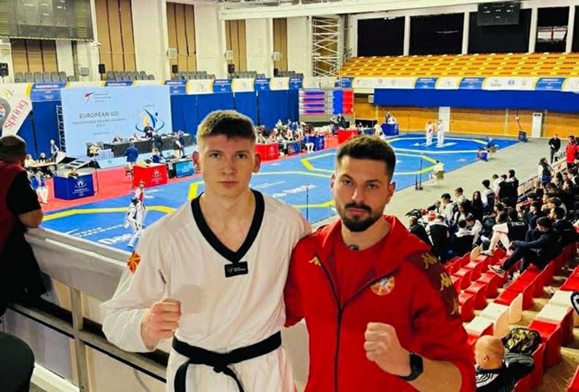 Филип Блажевски се враќа со бронза од ЕП до 21 година